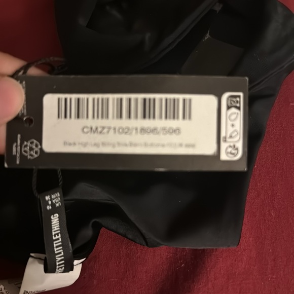 PRETTY LITTLE THING black bikini bottom never worn. Great condition. Super cute. - Picture 3 of 3